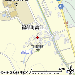 鳥取県鳥取市福部町高江135周辺の地図