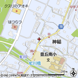 元島衣料品店周辺の地図