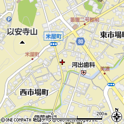 岐阜県美濃市2575周辺の地図
