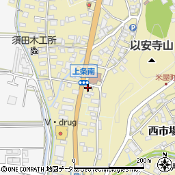 岐阜県美濃市105-3周辺の地図