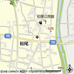 岐阜県山県市松尾169周辺の地図