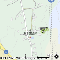千葉県大網白里市餅木周辺の地図