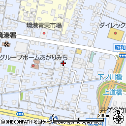 鳥取県境港市上道町2098-1周辺の地図