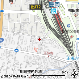 兵庫県豊岡市正法寺669-1周辺の地図