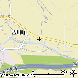 岐阜県美濃市吉川町3138周辺の地図