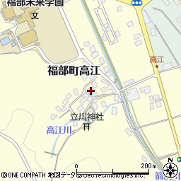 鳥取県鳥取市福部町高江134周辺の地図