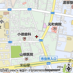 鳥取県境港市元町25周辺の地図