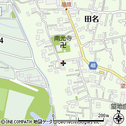 神奈川県相模原市中央区田名5717-1周辺の地図
