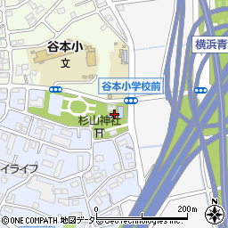 千草台公園プール周辺の地図