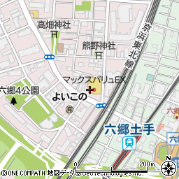 東京都大田区西六郷4丁目16周辺の地図