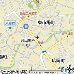 岐阜県美濃市広岡町2566周辺の地図