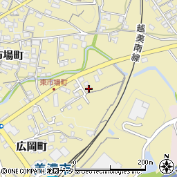岐阜県美濃市東市場町2993周辺の地図