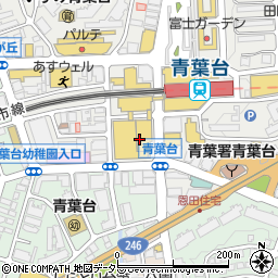 小川眼科青葉台周辺の地図