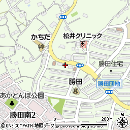 神奈川県横浜市都筑区勝田町300周辺の地図