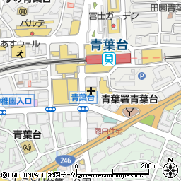 早稲田アカデミー　青葉台校周辺の地図
