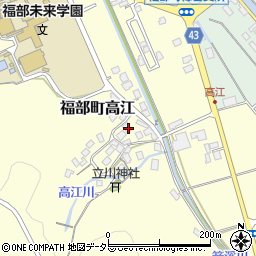 鳥取県鳥取市福部町高江131周辺の地図