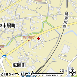 岐阜県美濃市東市場町2993-22周辺の地図