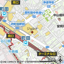 ハニーズ町田ジョルナ店周辺の地図