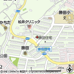 神奈川県横浜市都筑区勝田町324-16周辺の地図