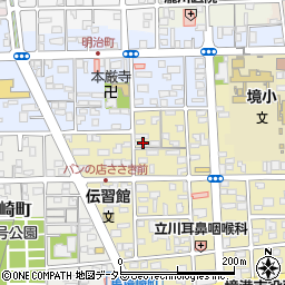 鳥取県境港市湊町119周辺の地図