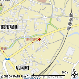 岐阜県美濃市東市場町2993-6周辺の地図