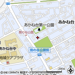 神奈川県横浜市青葉区あかね台周辺の地図