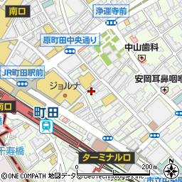 粉や 町田店周辺の地図