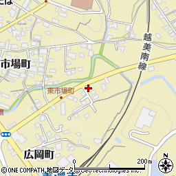 岐阜県美濃市東市場町2993-11周辺の地図