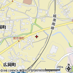 岐阜県美濃市東市場町2993-20周辺の地図