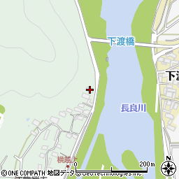 岐阜県美濃市横越740周辺の地図