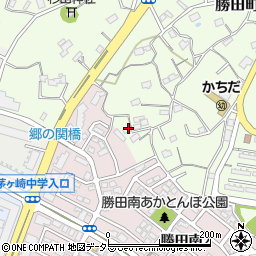 神奈川県横浜市都筑区勝田町174周辺の地図