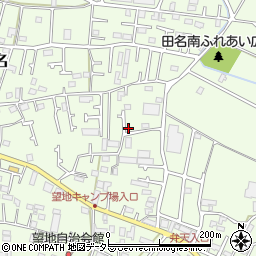 神奈川県相模原市中央区田名6040-7周辺の地図