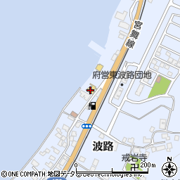 京都府宮津市波路400周辺の地図