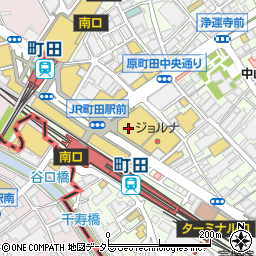 スターバックスコーヒー 町田東急ツインズ店周辺の地図
