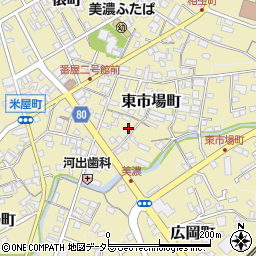 岐阜県美濃市2561-47周辺の地図