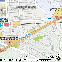 ウエインズトヨタ神奈川青葉台店周辺の地図