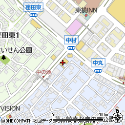 神奈川日産港北ニュータウン店周辺の地図
