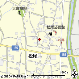 岐阜県山県市松尾265周辺の地図