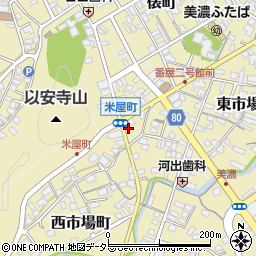 岐阜県美濃市2659-6周辺の地図
