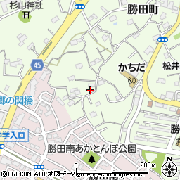 神奈川県横浜市都筑区勝田町1174周辺の地図