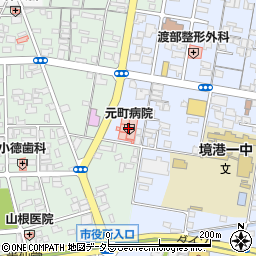 鳥取県境港市上道町1895周辺の地図