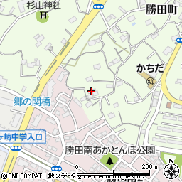 神奈川県横浜市都筑区勝田町1176-1周辺の地図