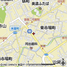 岐阜県美濃市2600-11周辺の地図