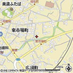 岐阜県美濃市2517-14周辺の地図