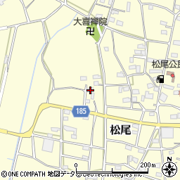 岐阜県山県市松尾209周辺の地図