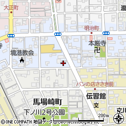 鳥取県境港市明治町128周辺の地図