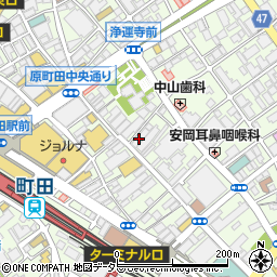 セブンイレブン原町田４丁目店周辺の地図