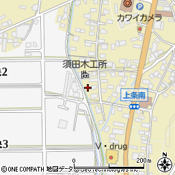 岐阜県美濃市1293周辺の地図