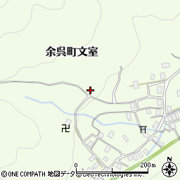 滋賀県長浜市余呉町文室周辺の地図