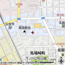 鳥取県境港市明治町111周辺の地図